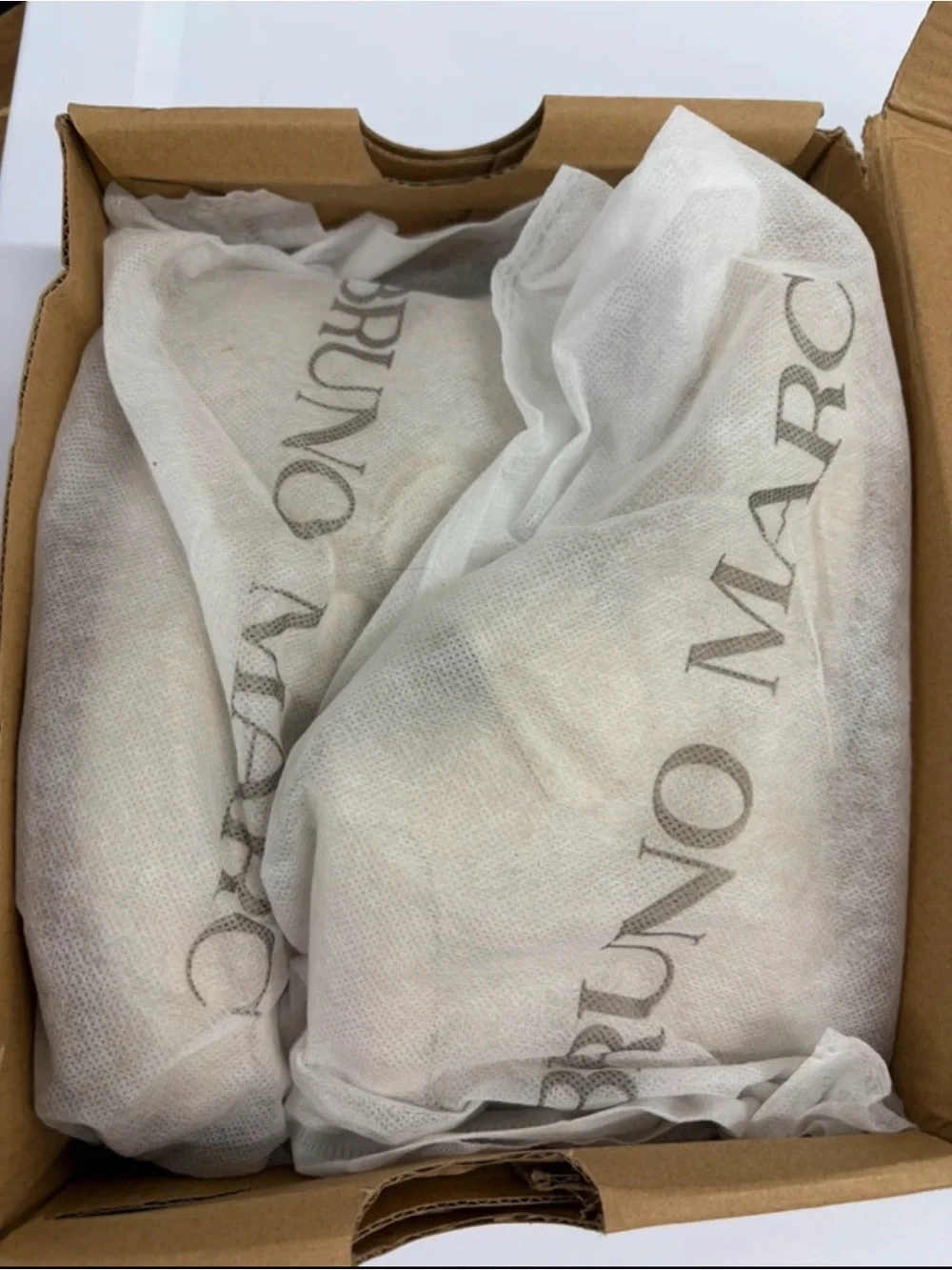 NWT Bruno Marc Kids Cream Shearling-Lined boots